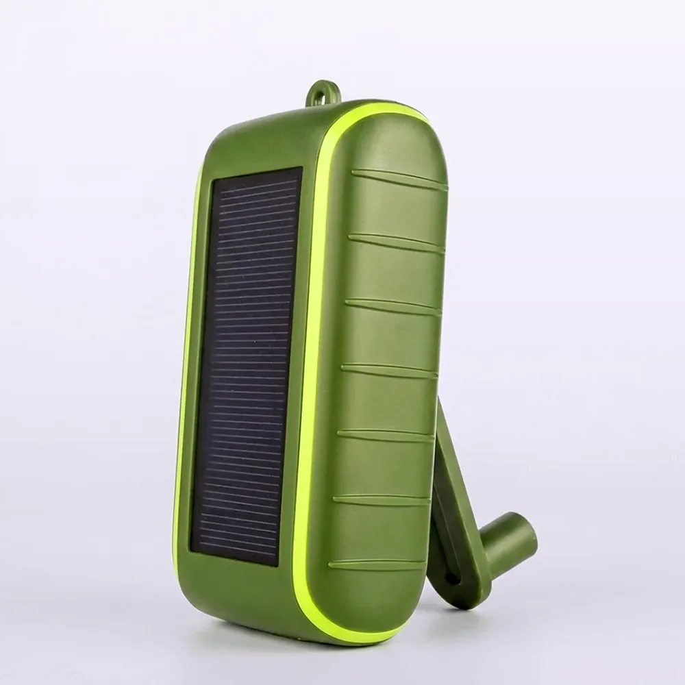 Crank and Solar Backup Battery